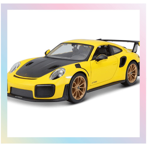 【Trực tiếp từ Nhật Bản】Maisto 1/24 Porsche 911 GT2 RS Maisto 2018 Porsche 911 GT2 RS xe thể thao.