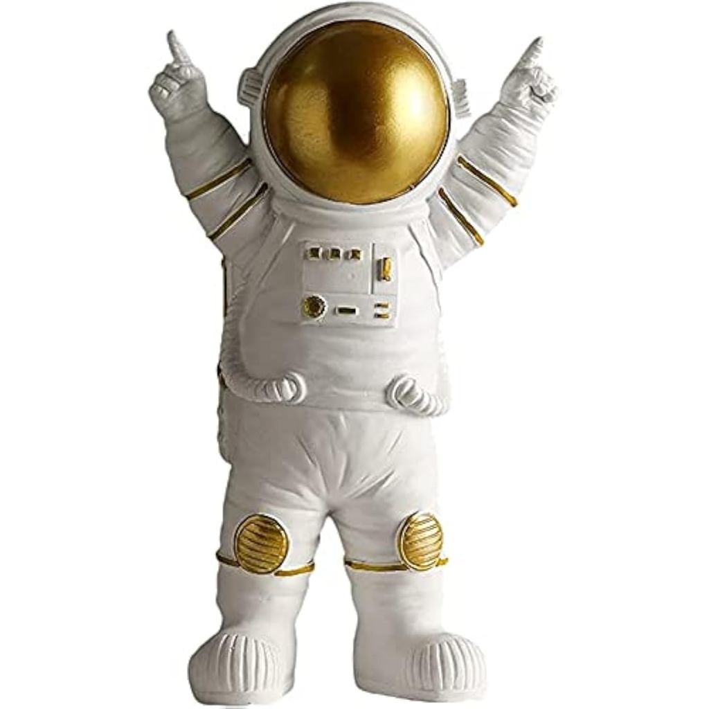 Tượng Spaceman Phi Hành Gia Tượng Nhựa Spaceman Mẫu Vật Trang Trí Phi Hành Gia Điêu Khắc Cho Văn Phò
