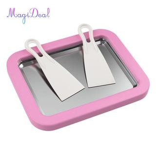 Magideal Ice Cream Rolls Maker DIY 22.5cmx17.5cm / 8.86inchx6.89inch Đa năng cho tân gia Hộ gia đình Sinh nhật Ngày lễ