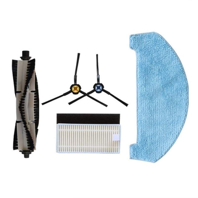 Con Lăn Bàn Chải Bên Bàn Chải Bộ Lọc Hepa Vải Lau Nhà Tương Thích Cho ILIFE V3x Robot Hút Bụi Phần P