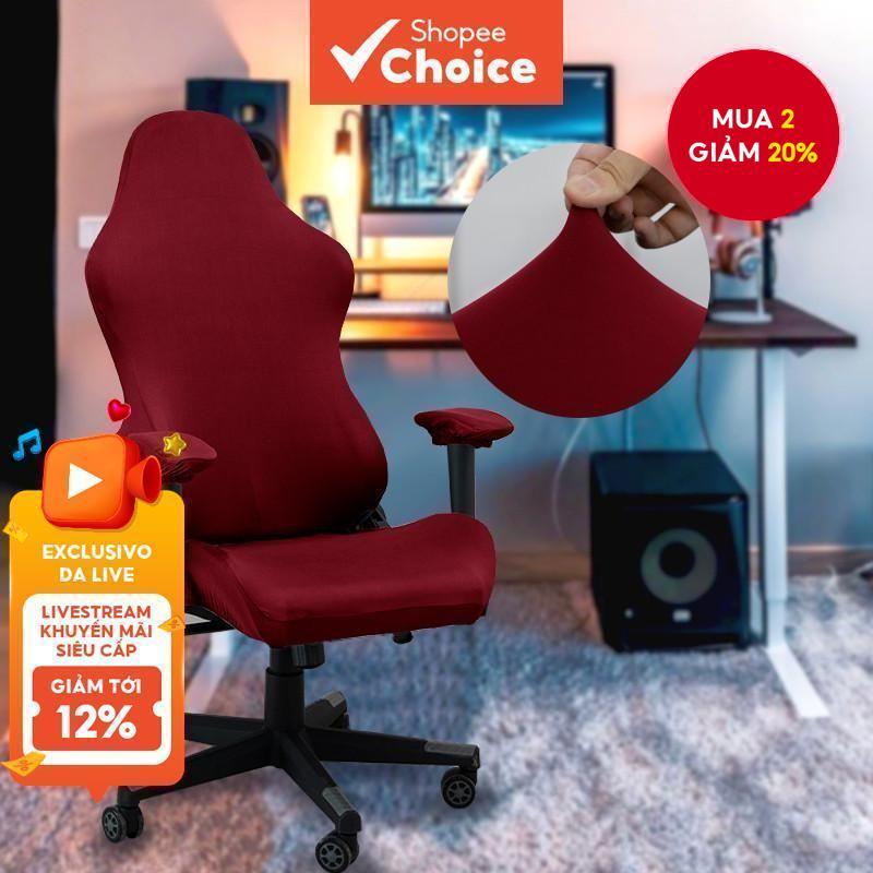 Bộ 4 Món Ghế Chơi Game Co Giãn Có Thể Giặt Được Xanh Navy Xanh Đen Xám Cà Phê Để Thiết Lập Chơi Game Văn Phòng Tại Nhà