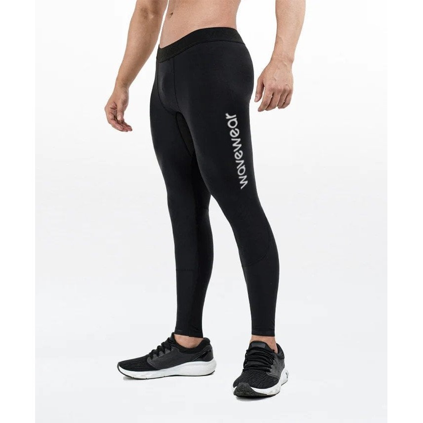 QUẦN THỂ THAO BÓ CƠ  CHO NAM WAVEWEAR KNEE & CALF KINETIC TAPE COMPRESSION LEGGINGS L20  - L20