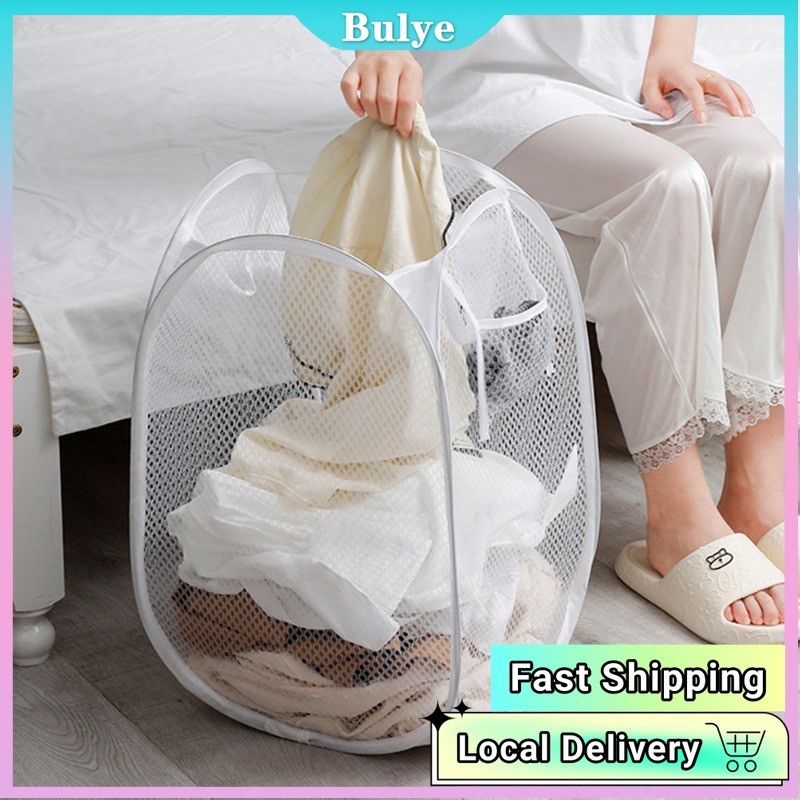 Giỏ đựng quần áo bẩn lưới đơn giản