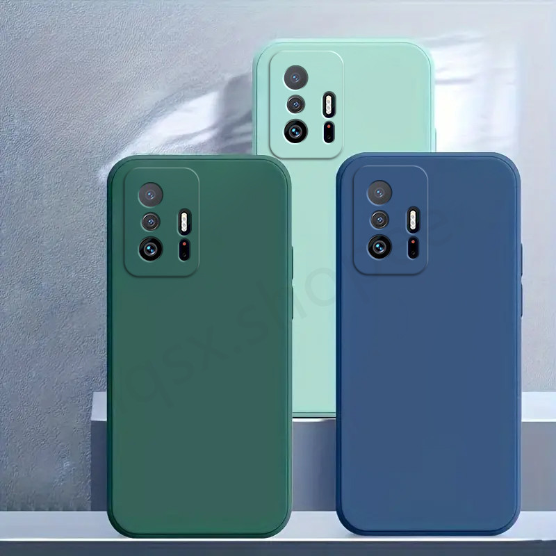 Ốp Lưng Cho Xiaomi 11T, Xiaomi 11T Pro, Ốp Mềm, Ốp Lưng Đơn Giản, Ốp Lưng Màu Trơn