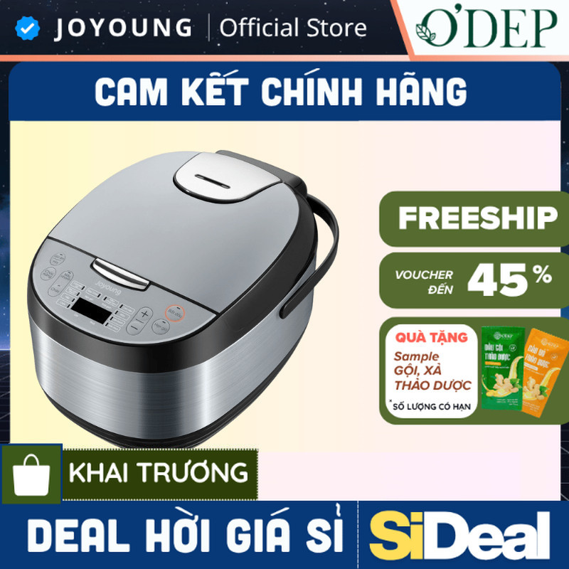 Nồi cơm điện tử Joyoung JRC-7130 | Dung tích 1.8L | Công suất 850W - SIDEAL SIO