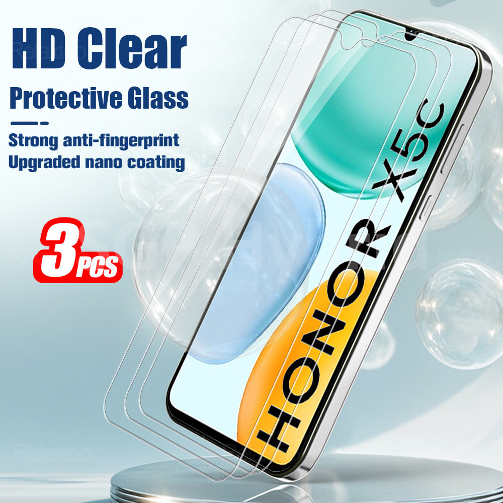 3 X5cPlus Bao Kính Cường Lực Cho Honor X5c X5c + HonorX5cPlus HonorX5c X 5C 4G Bảo Vệ Màn Hình Phim 