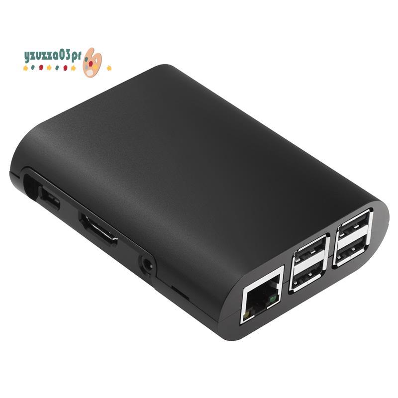 Ốp lưng cho 3 Model B, Pi 2 Model B & Pi B + 4 Đen