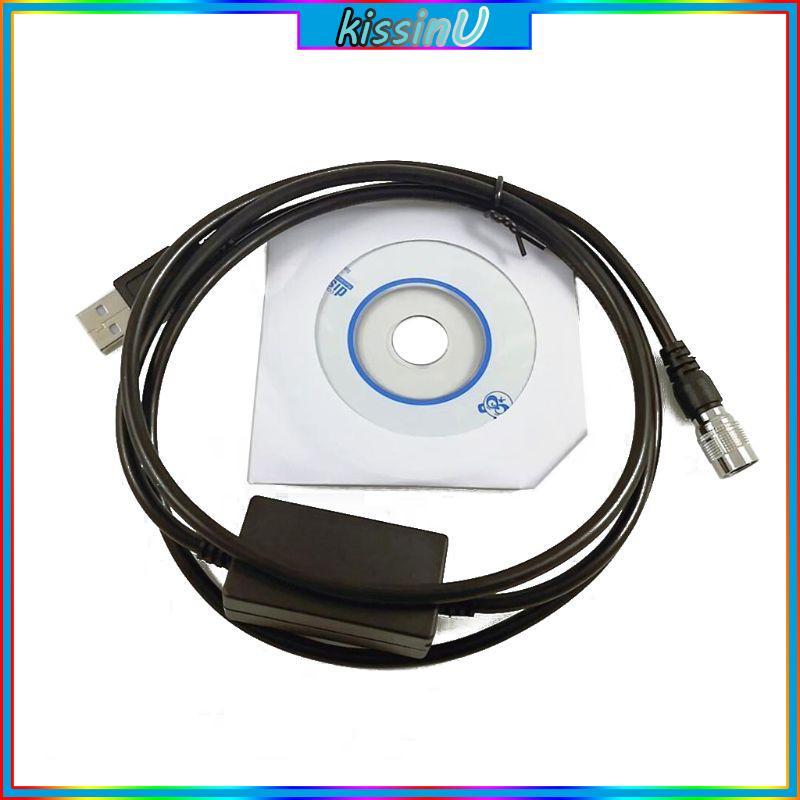 Kiss Cáp Tải Dữ Liệu USB Cho Topcon Sokkia Gowin Total Station Hirose Connector