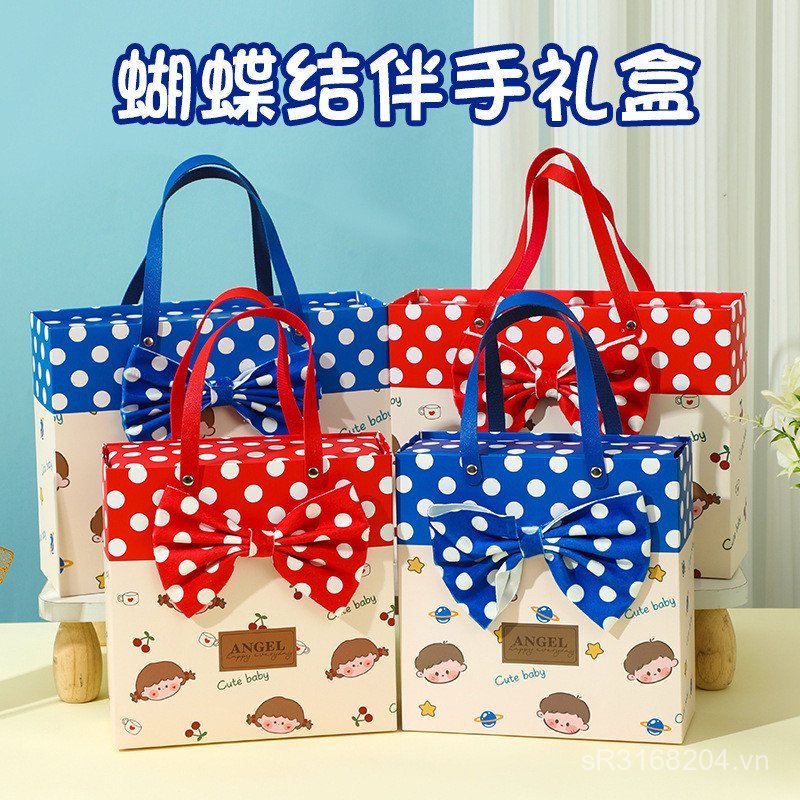 Quà Tặng Mười Tuổi Kèm Theo Ngày Trẻ Em Hộp Quà Tặng Hộp Quà Tặng Cho Bé Hộp Kẹo Cưới Sinh Nhật Đầu 