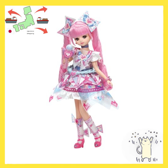 [Japanese Version] Takara Tomy Licca-chan Doll Himitsu no Ippuri Himari x Licca-chan Dress-up Toy To