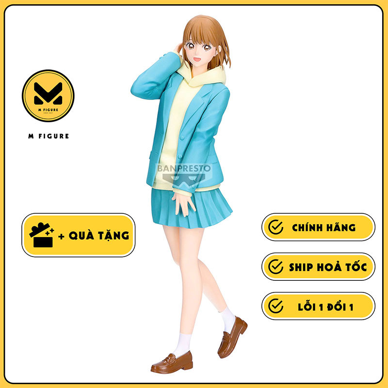 MÔ HÌNH Kano Chinatsu - Ao no Hako - Uniform Ver (Bandai Spirits) FIGURE CHÍNH HÃNG