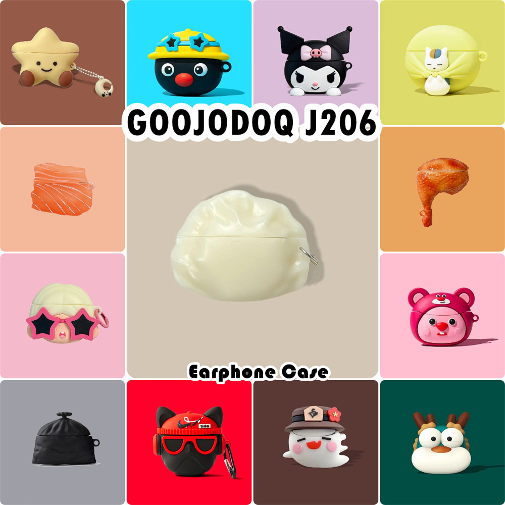 Hàng có sẵnDành Cho GOOJODOQ J206 Ốp Lưng Silicon Mềm Vỏ Tai Nghe Hợp Thời Trang Hoạt Hình Số 3