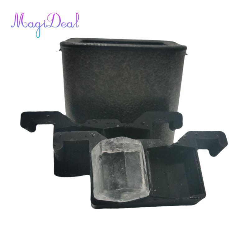 Máy làm đá viên MagiDeal, Khay làm đá viên, Dễ dàng tháo rời Khay đông lạnh thực phẩm nhanh gọn nhẹ,