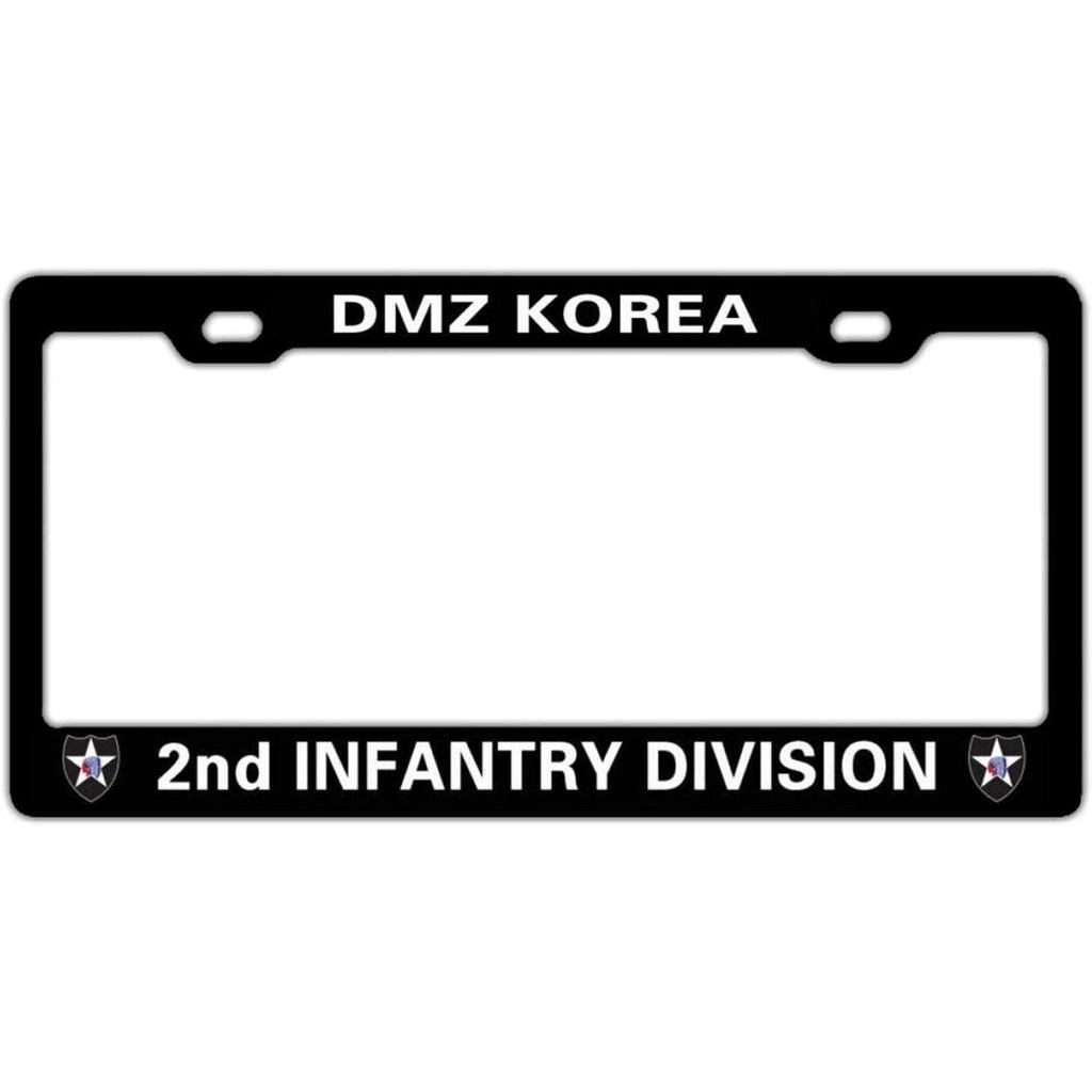 Khung biển số DMZ Hàn Quốc Sư đoàn Bộ binh 2 Biển số Khung thẻ Nó đã được, 6 "X 12"