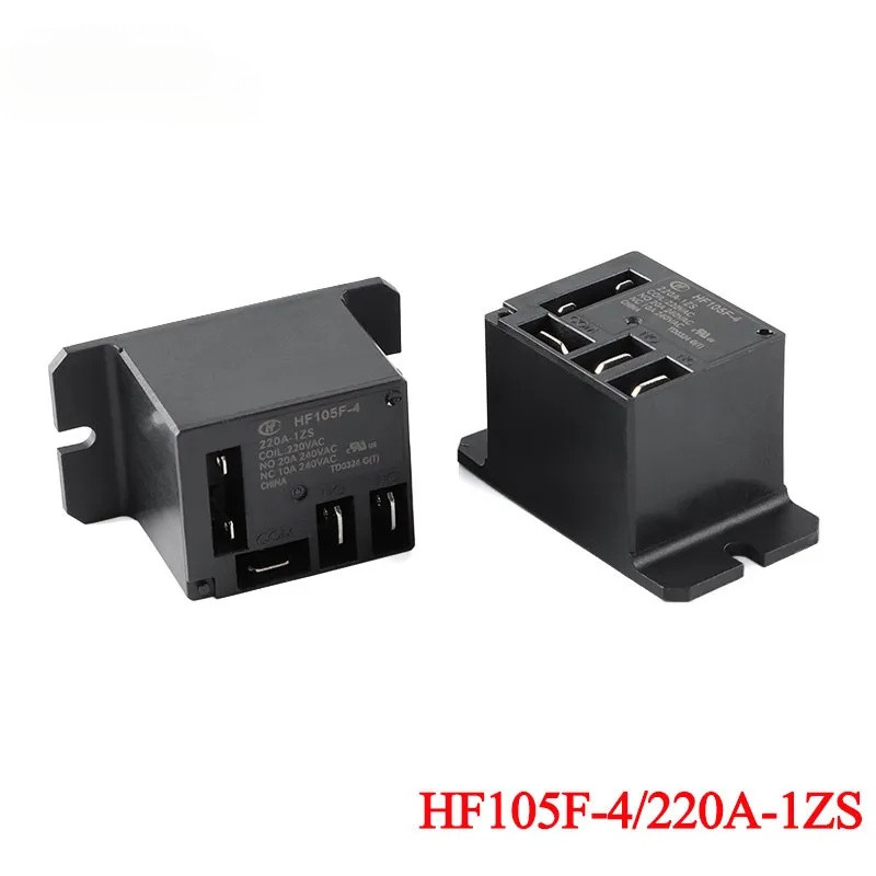 2 Cái / 1 Cái HF105F HF105F-4 / 220A-1ZS HF105F-4-220A-1ZS 30A 220VAC 5Pin Rơ Le Công Suất Cao