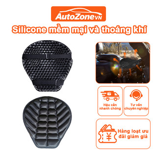 Đệm Lót Yên Xe Máy Cao Su Silicon Êm Ái – Giảm Xóc Thoáng Khí Chống Ê Mông, Ngồi Lâu Thoải Mái