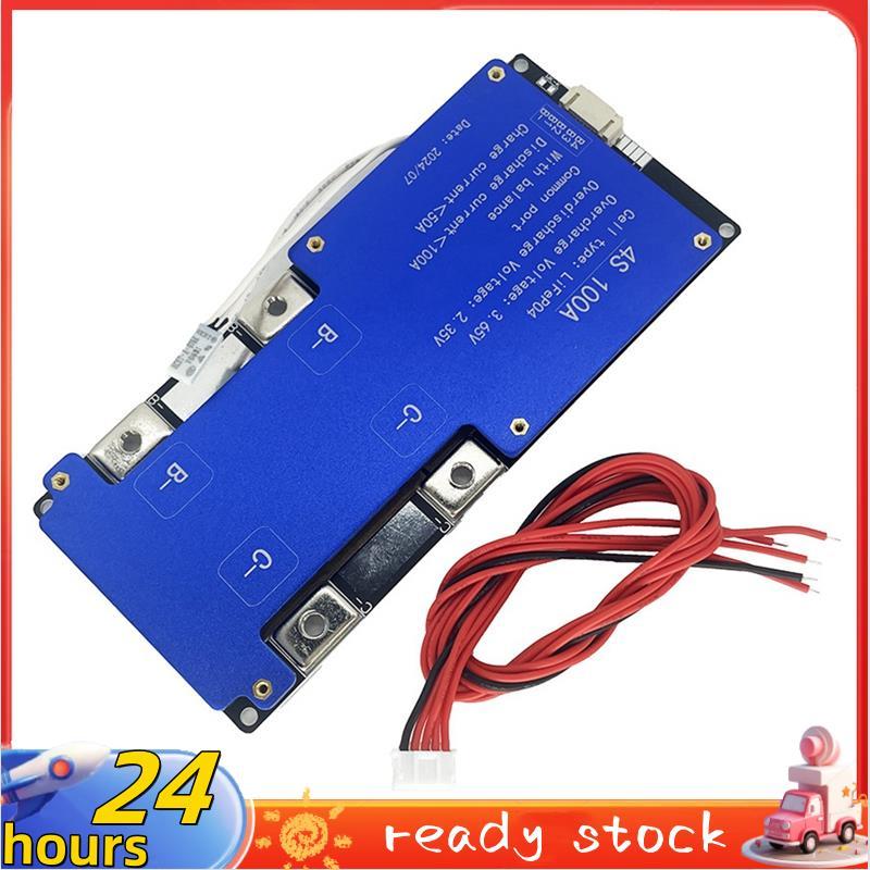 Bảng cân bằng pin Lithium LiFePo4 4S 12V 100A LiFePo4 có sạc cân bằng