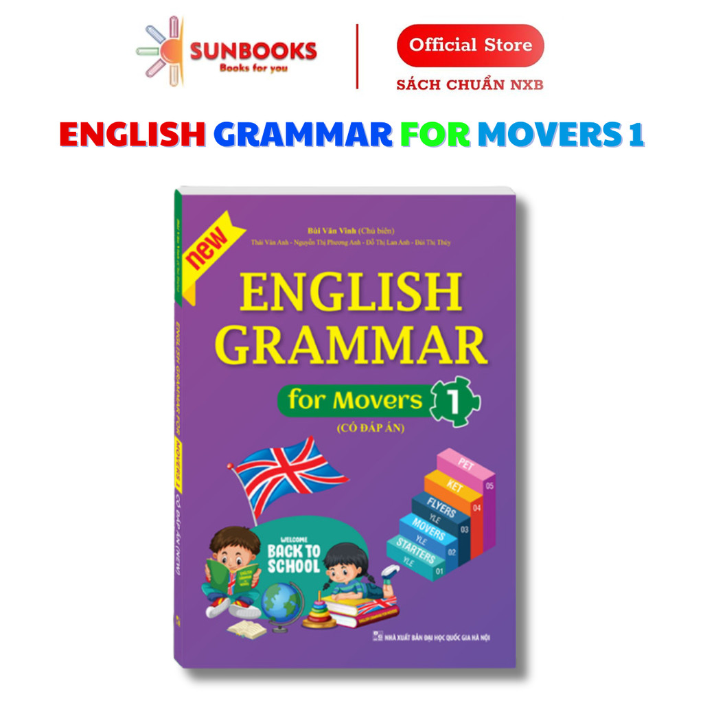 Sách - English grammar for Movers 1 (có đáp án)