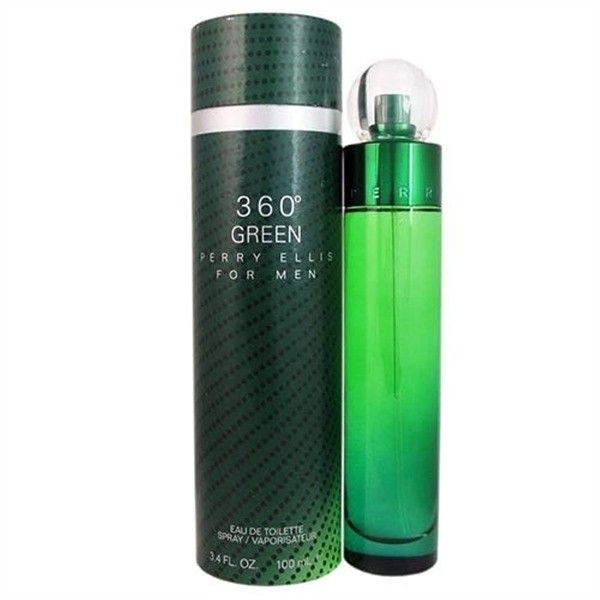 Nước hoa nam cao cấp authentic Perry Ellis 360° Green eau de toilette EDT 100ml (Mỹ)