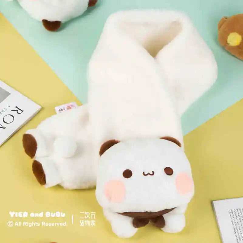 Bubu và Dudu Chính Hãng - Bộ Sản Phẩm Mùa Đông Cho Nữ: Khăn Quàng Cổ, Mũ Bảo Vệ Tai, Găng Tay, Mặt N