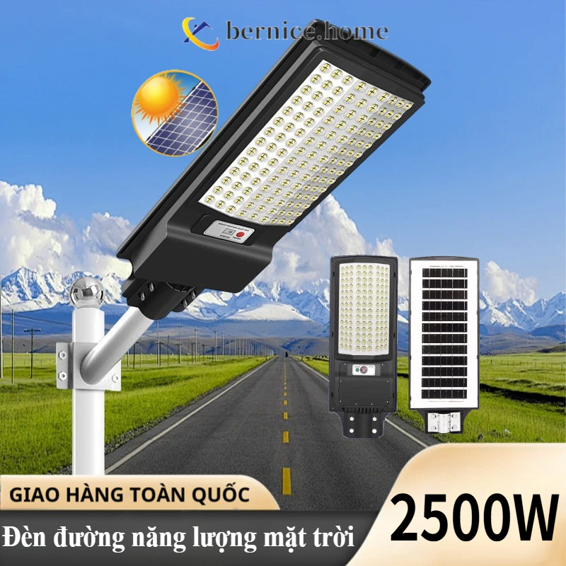 Đèn đường năng lượng mặt trời ngoài trời Tất cả trong một Đèn sân năng lượng mặt trời với cảm biến chuyển động