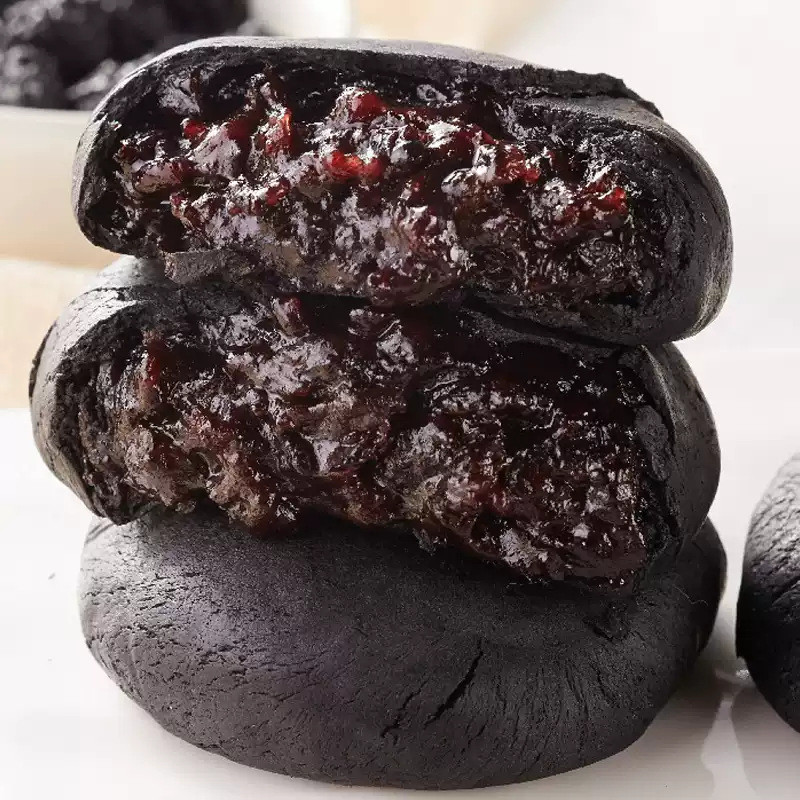Nutritisious Five Black Mulberry Purple Rice Crackers Delicious Old-fashioned Pastry Snacks Snacks S