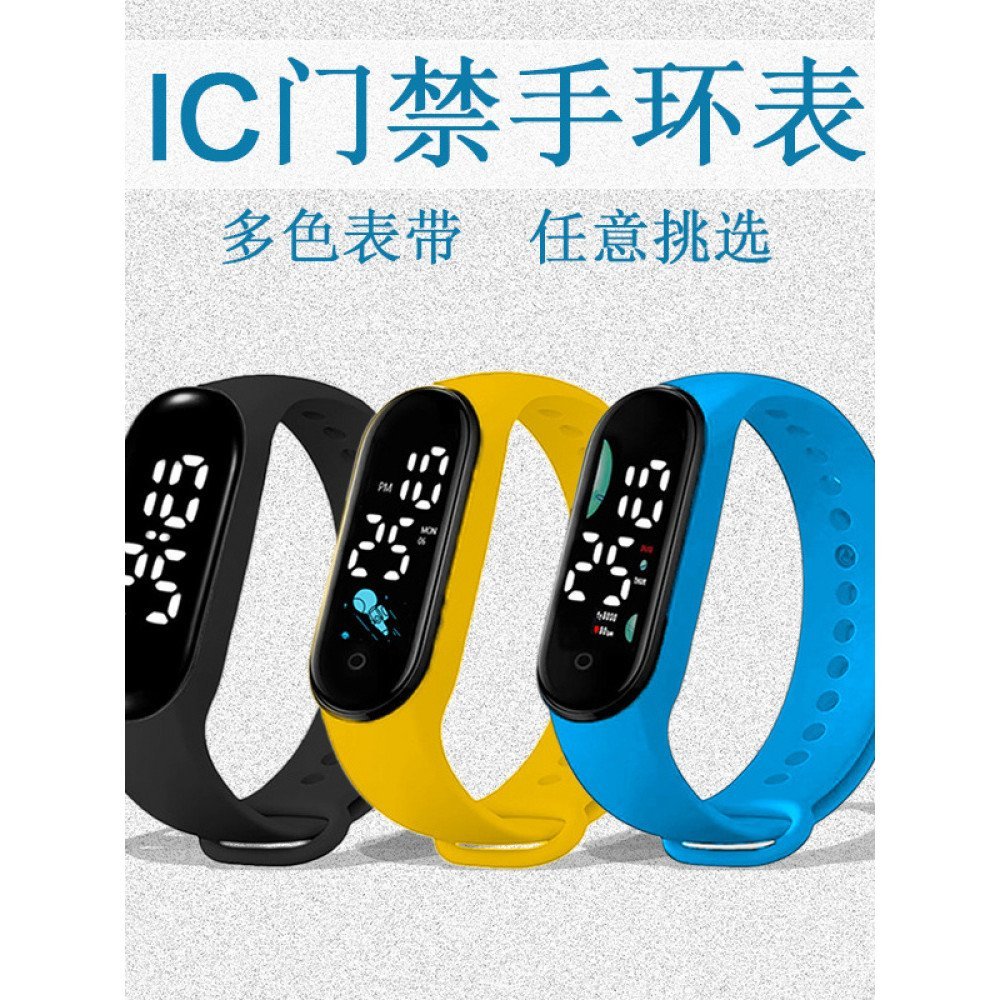 Bán hàng trực tiếp NFC Kiểm soát truy cập led Đồng hồ điện tử chống nước Thời trang Thể thao ngoài t