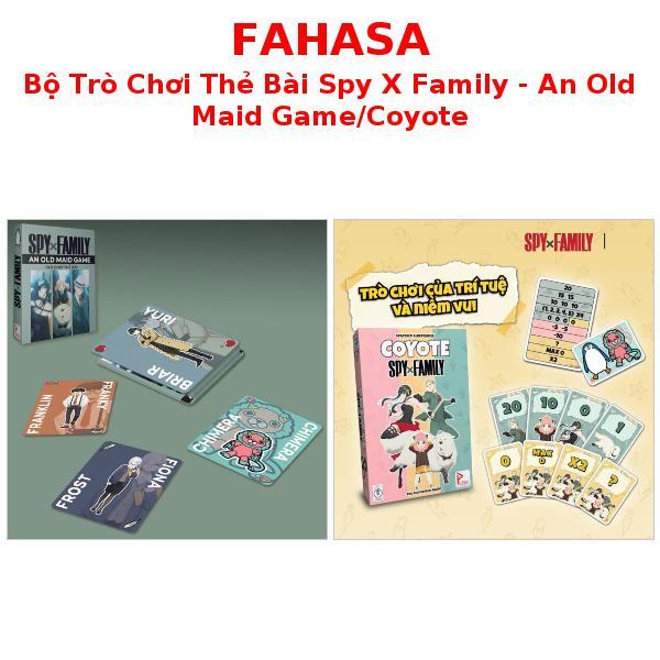 Bộ Trò Chơi Thẻ Bài Spy X Family - An Old Maid Game/Coyote