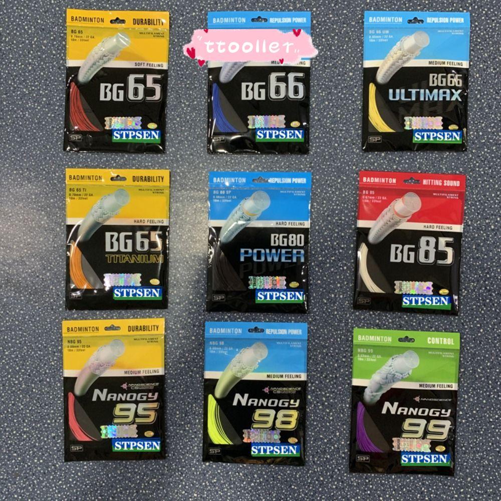 Dây vợt cầu lông chất lượng cao 10m - Model BG80 Power, BG65, BG65 Ti, BG66 Ultmax