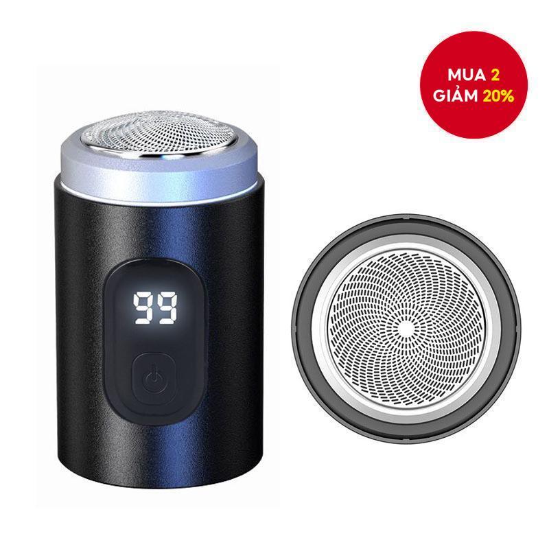 Màn hình LCD cạo râu nam Máy cạo râu cầm tay MINI dành cho nam Du lịch Râu Dao cạo bỏ túi có thể sạc lại, Quà tặng ngày lễ tình nhân