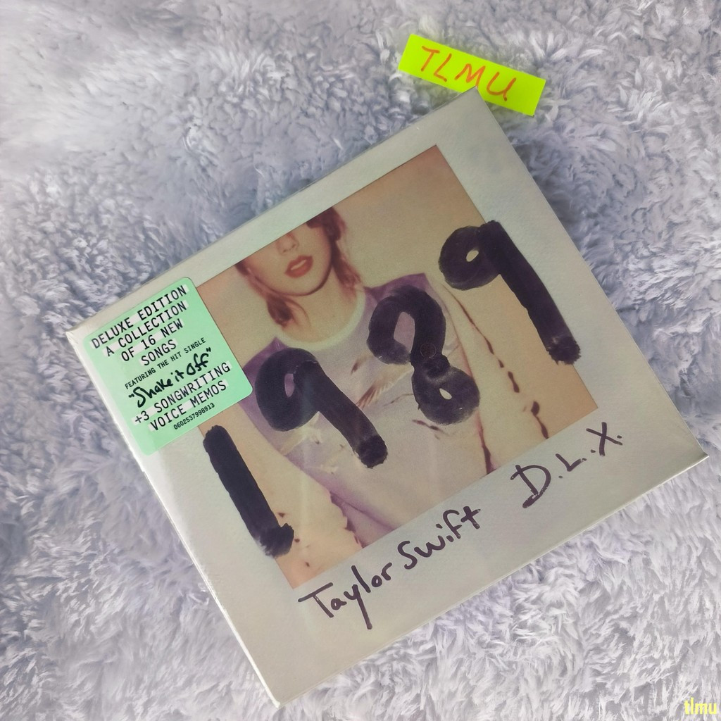 J913 Taylor Swift 1989 D.L.X. CD Album Deluxe Edition Slipcase 2014 Pop C0103