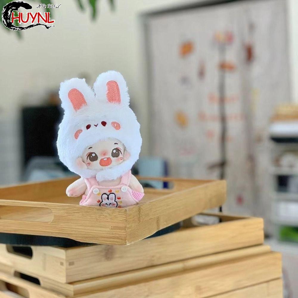 Mũ búp bê cotton thỏ RENDZ, Mũ búp bê nhồi bông Kawaii Bear Idol, Phim hoạt hình mềm mại sáng tạo Qu
