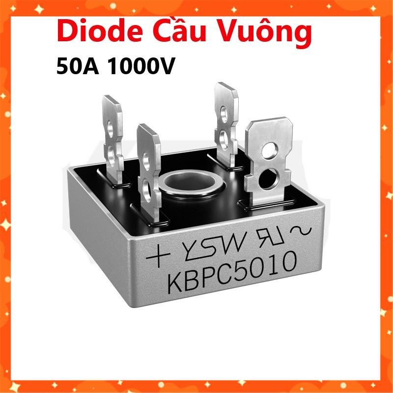 Diode Cầu Vuông 50A 1000V KBPC5010