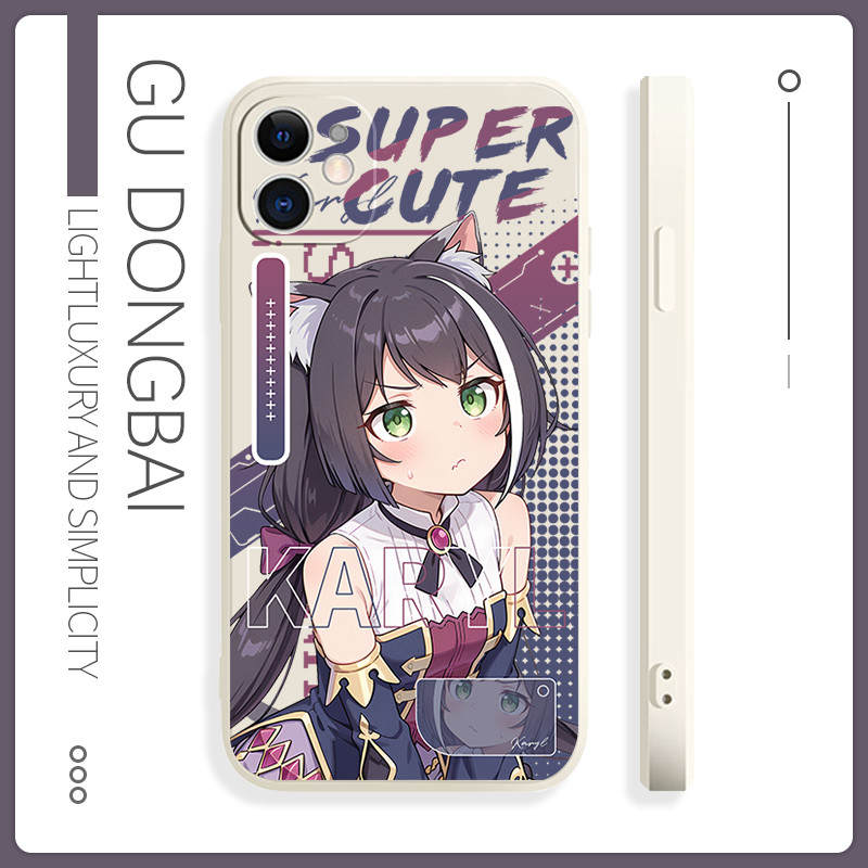 Re: Dive Ốp lưng Kyaru dễ thương iPhone 17 16 iPhone 15 14 13 12 11 Plus Pro Max X SE 7 6 TPU Clear 