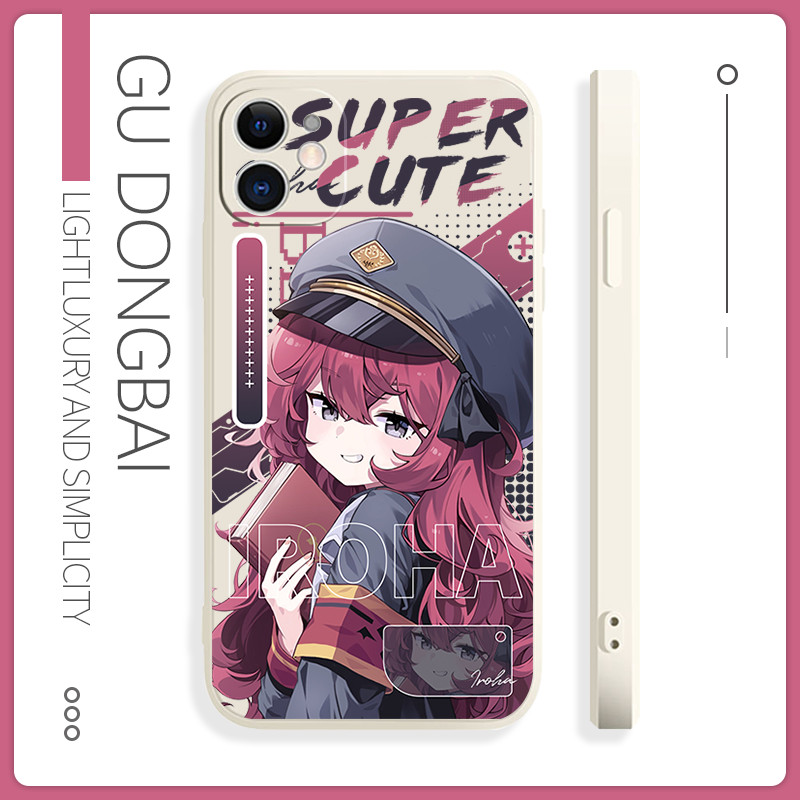 Ốp lưng Blue Archive Naruto Iroha iPhone 17 16 iPhone 15 14 13 12 11 Plus Pro Max X XR XS SE 7 6