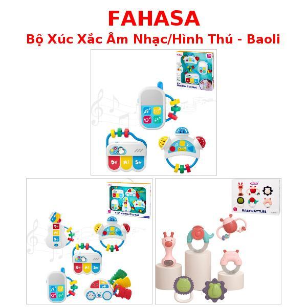 Bộ Xúc Xắc Âm Nhạc/Hình Thú - Baoli