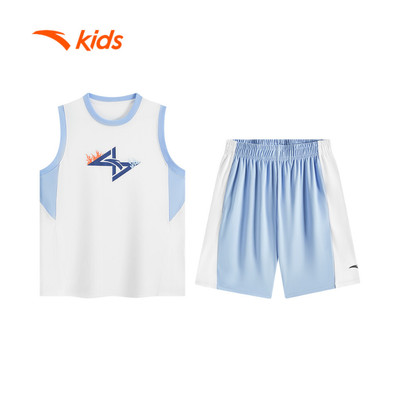ANTA KIDS Bộ Quần Áo Bóng Rổ Bé Trai 3525C1202