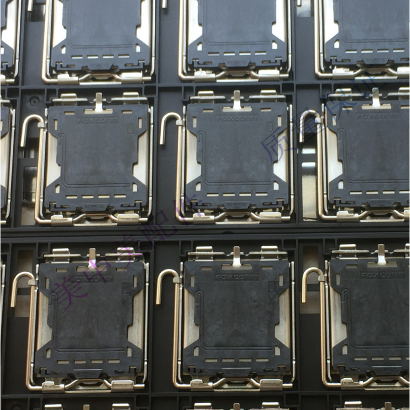 Thương Hiệu Mới Chính Hãng FOXCONN FOXCONN Ổ Cắm CPU Khe Cắm 771 Pin CPU Ghế Thấp Big Tin Bóng