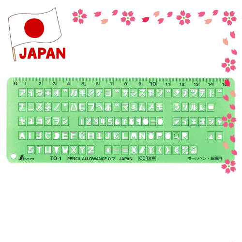 [ DIRECT FROM JAPAN ]シンワ測定(Shinwa Sokutei) mẫu quy định OCR thước TQ-1 66033FREE SHIPPING