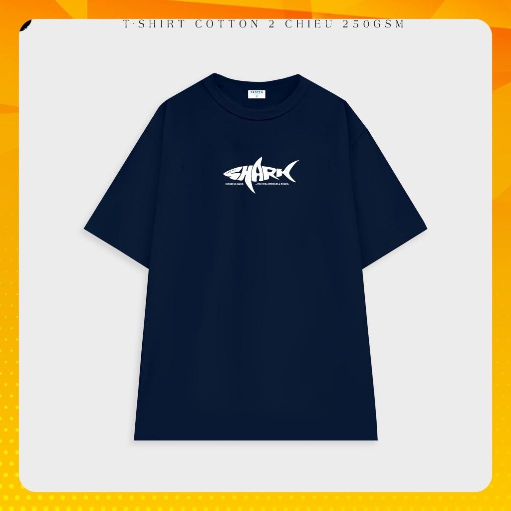 Áo Thun Nam Nữ Local Brand Frozen/ Shark