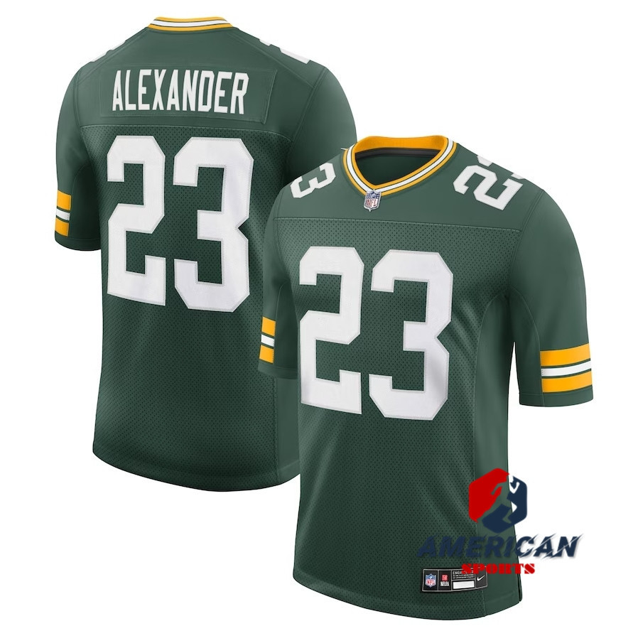 Áo bóng đá KK Mỹ Jaire Alexander Green Limited NFL Bay Packers