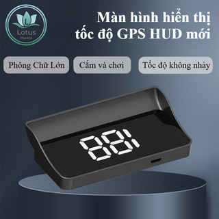 Thiết Bị HUD Hiển Thị Tốc Độ GPS Đa Chức Năng Cảnh Báo Tốc Độ Vượt Quá Giới Hạn Cho Ô Tô