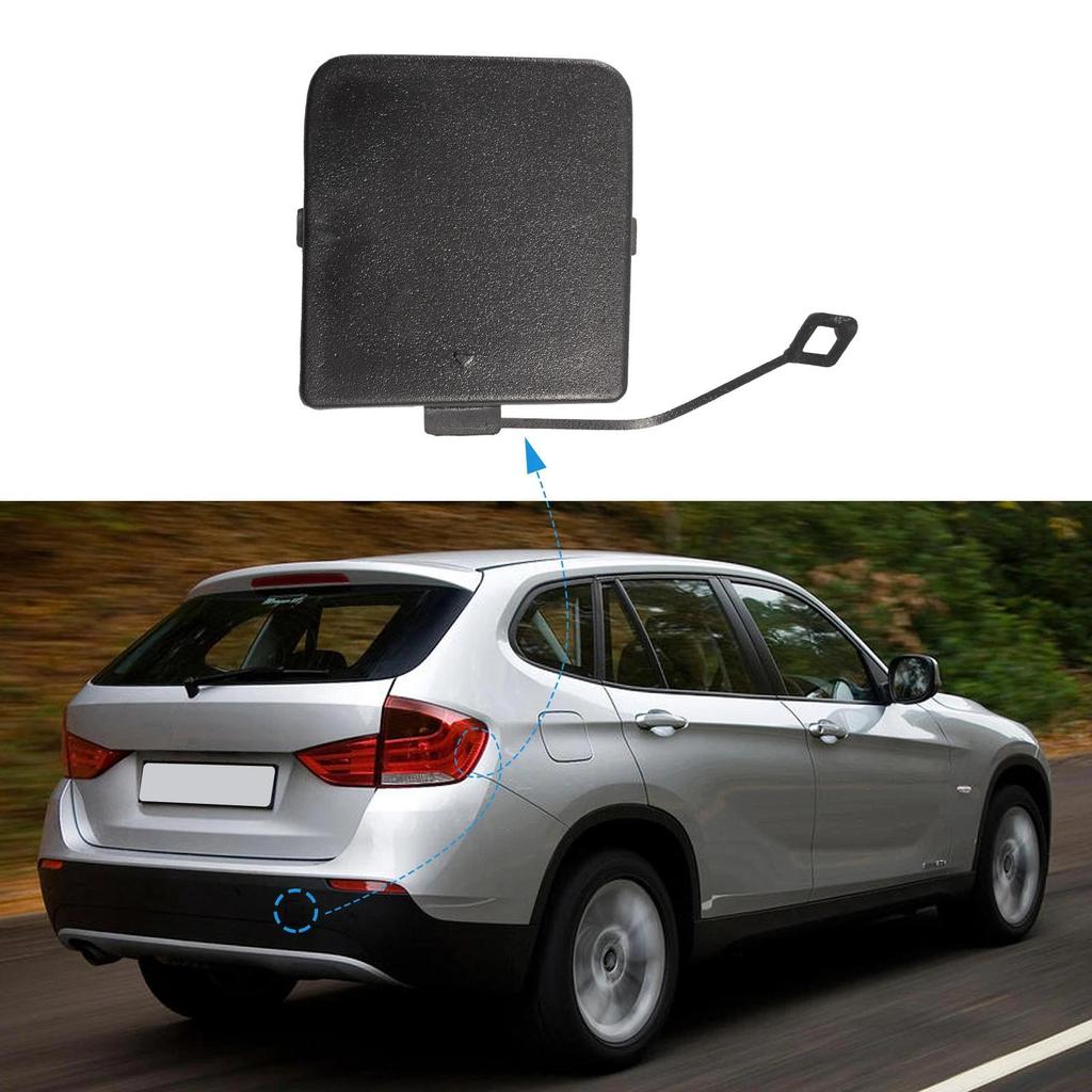 Cản Sau Kéo Móc Bao Nắp Kéo Mắt Cho Xe BMW X1 E84 Phụ Kiện 2009 2010 2011 2012 51122990609 511229906