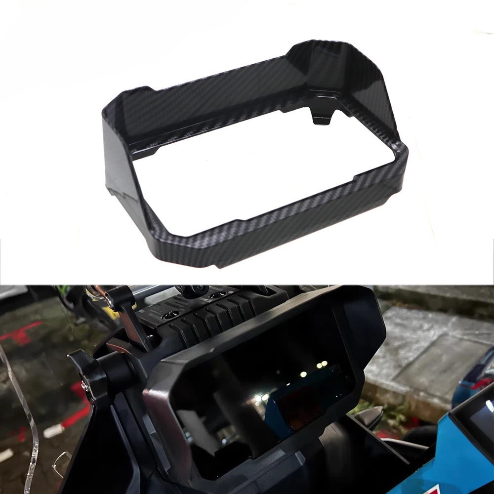 Cho CFMOTO 700MT 700 MT 2024- Phụ Kiện Xe Máy Carbon Nhìn Mặt Trời Tấm Che Nhạc Cụ Mũ Bao Phụ Kiện B