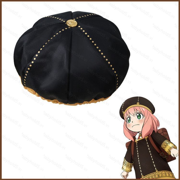Mũ cosplay Anya Forger anime, phụ kiện thời trang cho fan Bh5