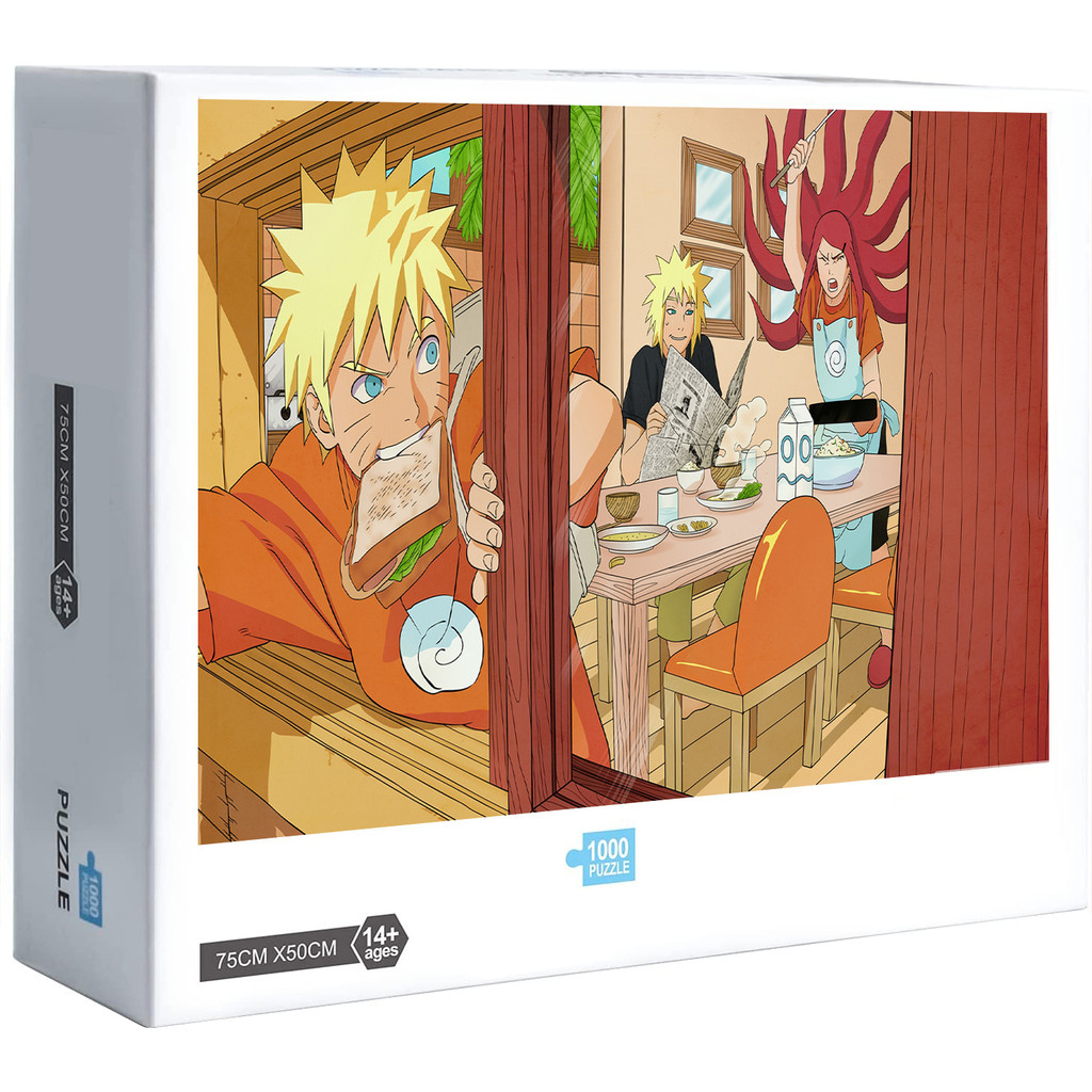 Naruto Kushina Minato Ghép Hình Đồ Chơi Trang Trí Quà Tặng 1000 Miếng