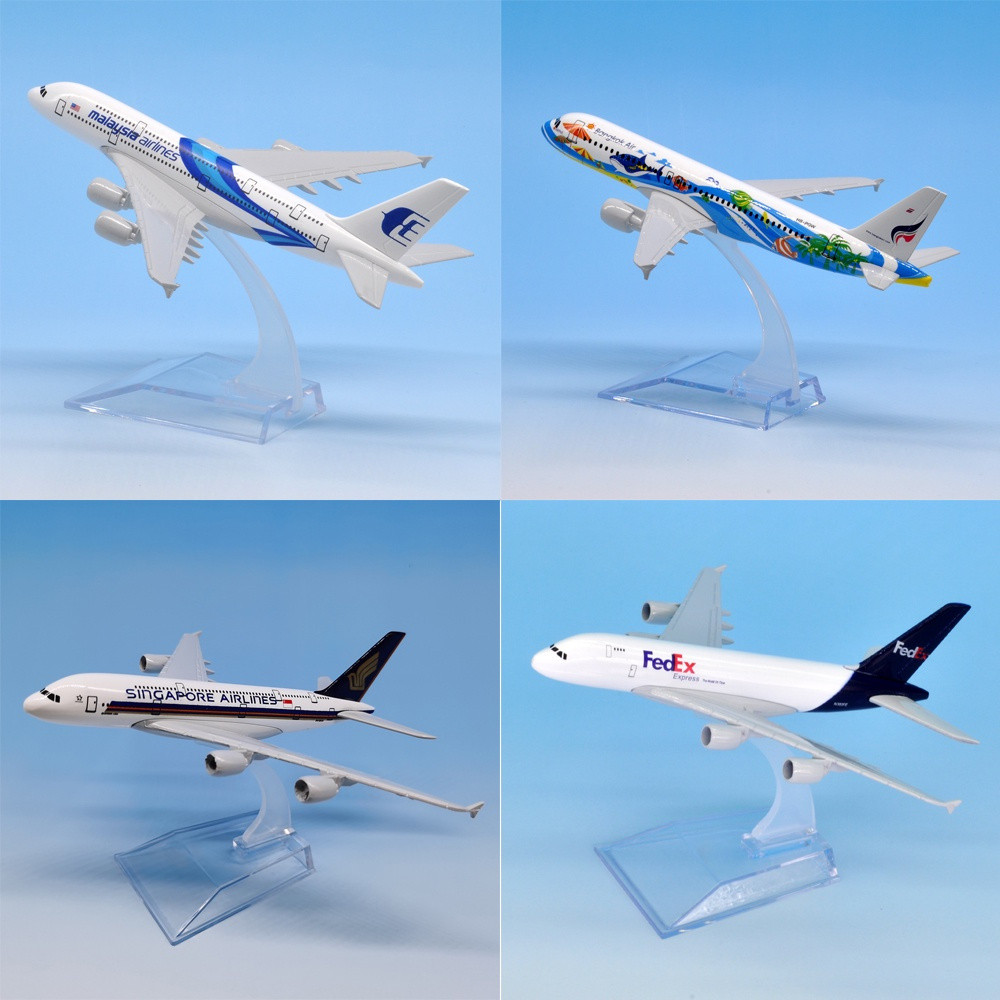 Tỉ Lệ 1: 400 16 cm Airbus A320 / A380 Boeing 777 Boeing 747 Mô Hình Máy Bay