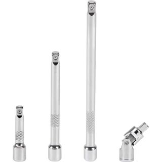 Bộ thanh nối dài ổ đĩa 1 / 4 inch, Bộ mở rộng ổ cắm bao gồm 2, 4 và 6 inch và ổ cắm chung đa năng ổ đĩa 1 / 4 inch, Bộ 4 mảnh