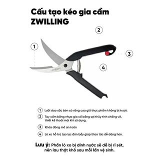 Kéo Gia Cầm (cán thẳng) Zwilling Poultry Shears
