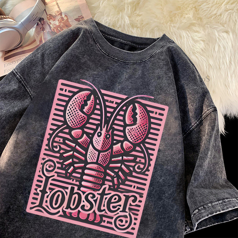 Kanos Shop | Áo thun Oversize ngắn tay, họa tiết Y2K cổ tròn